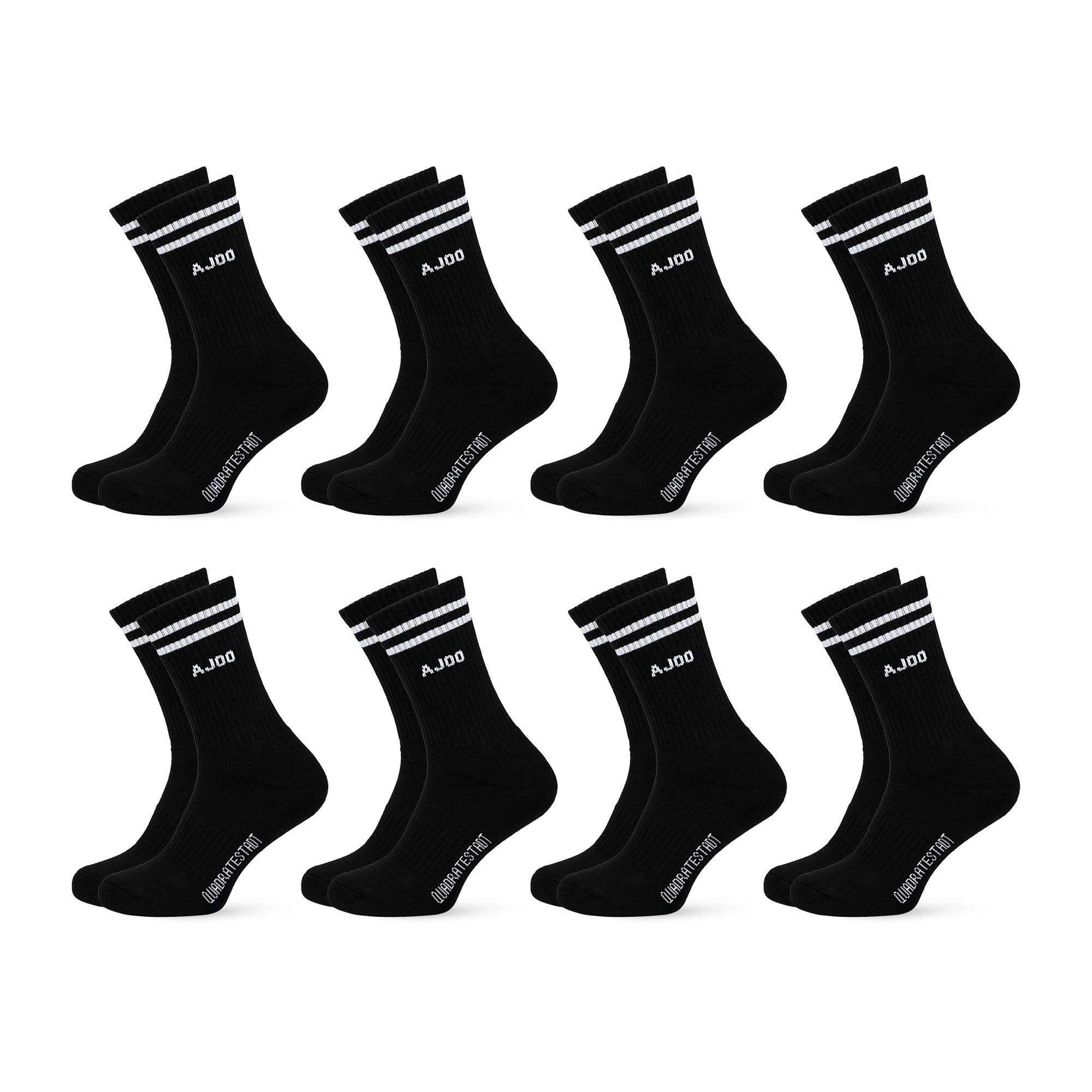 Ajoo Sportsocken schwarz, Mannheim