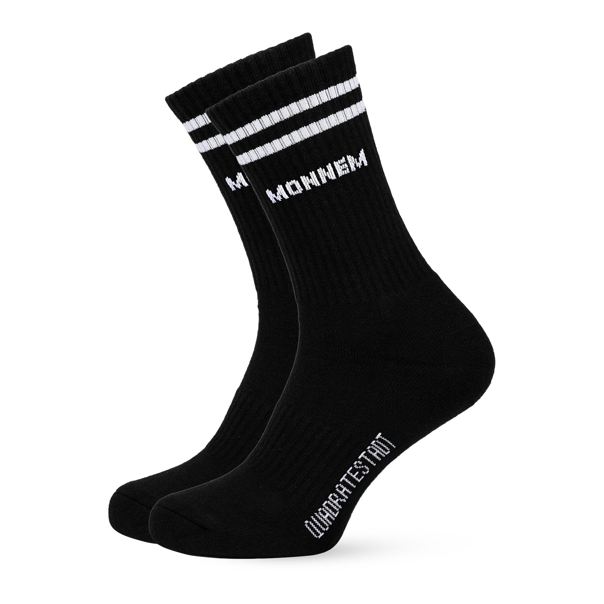 Monnem Sportsocken schwarz, Mannheim