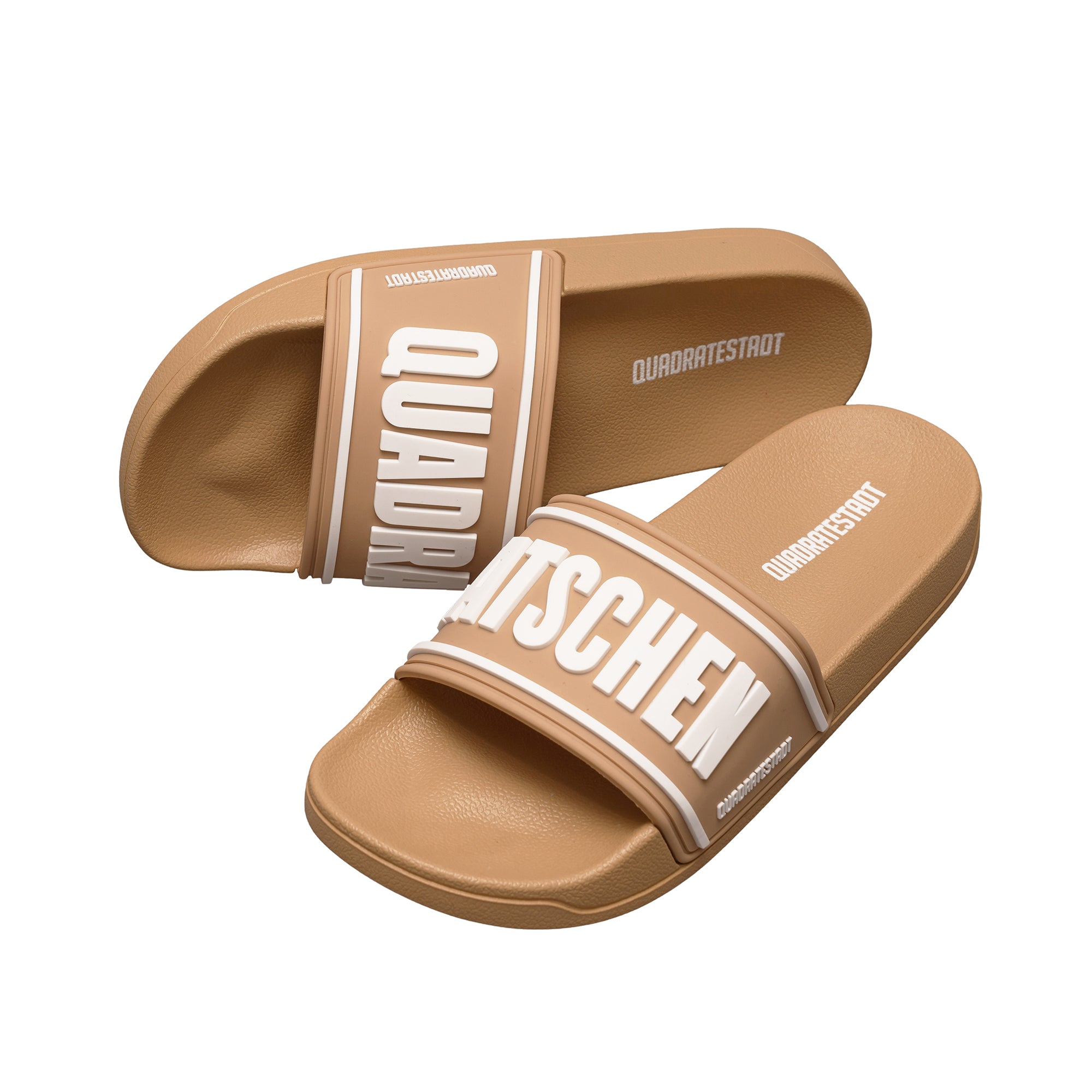 Quadratlatschen 2.0 in Beige