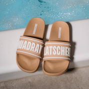 Quadratlatschen 2.0 in Beige