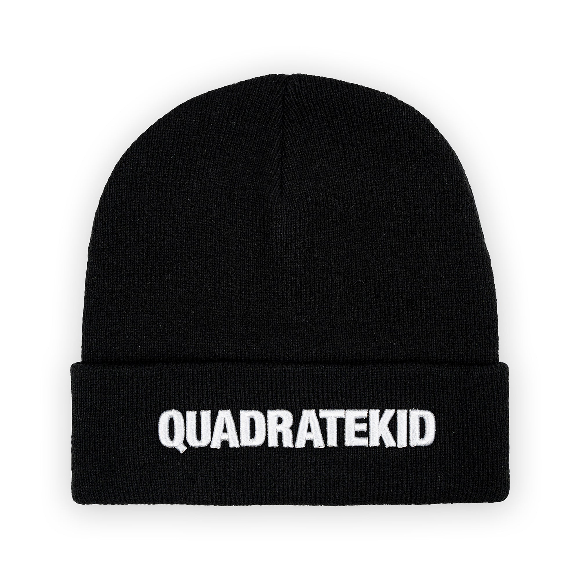 Mannheim Quadratekid Beanie Bestickt, Headwear, Rib Beanie, Strickmütze