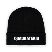 Mannheim Quadratekid Beanie Bestickt, Headwear, Rib Beanie, Strickmütze
