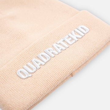 MANNHEIM QUADRATEKID Beanie bestickt, Headwear, Rib Beanie, Strickmütze