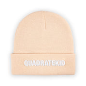 Mannheim Quadratekid Beanie Bestickt, Headwear, Rib Beanie, Strickmütze