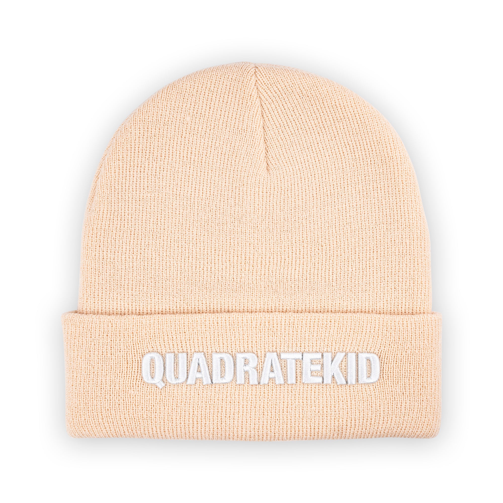 Mannheim Quadratekid Beanie Bestickt, Headwear, Rib Beanie, Strickmütze