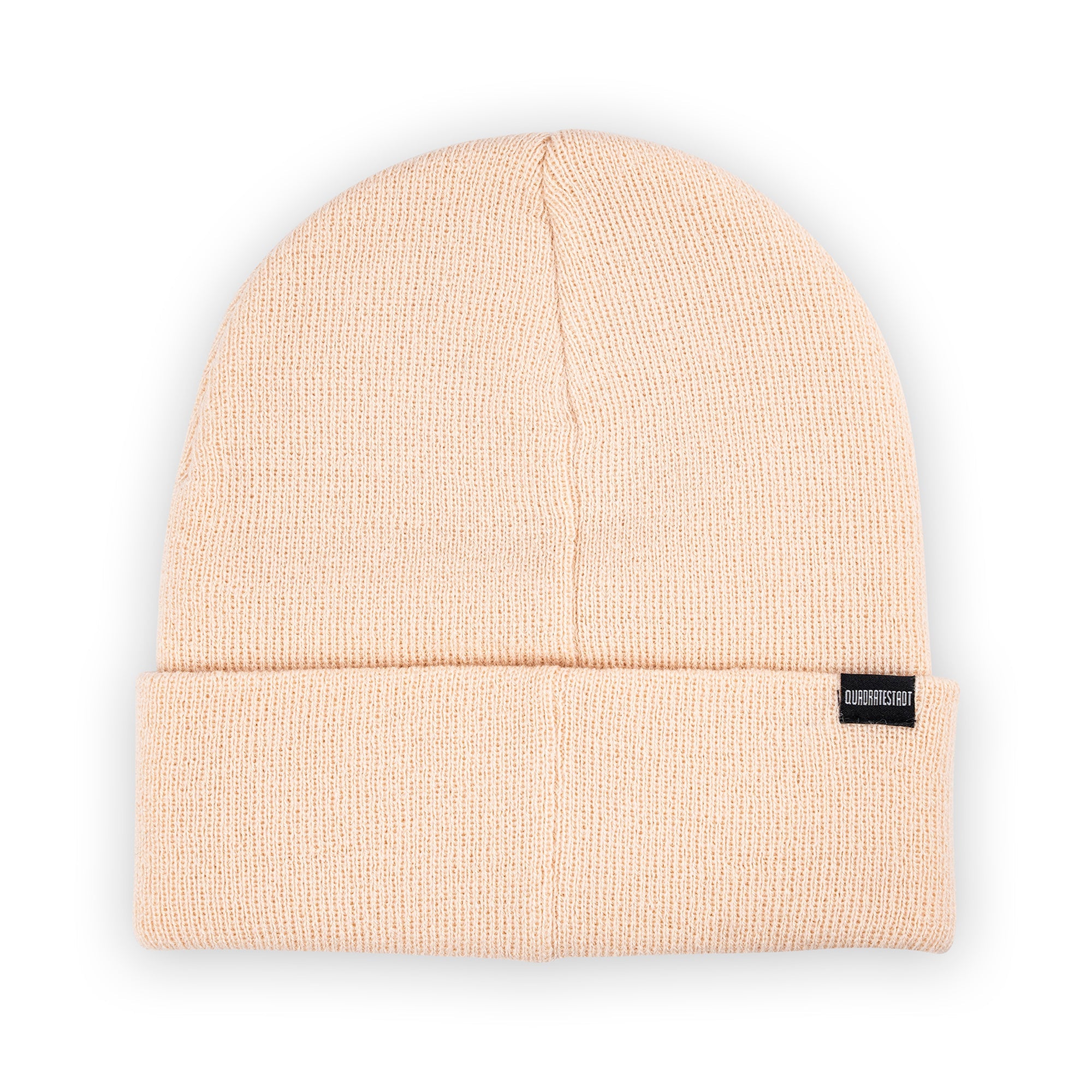 Mannheim Quadratekid Beanie Bestickt, Headwear, Rib Beanie, Strickmütze