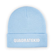 Mannheim Quadratekid Beanie Bestickt, Headwear, Rib Beanie, Strickmütze
