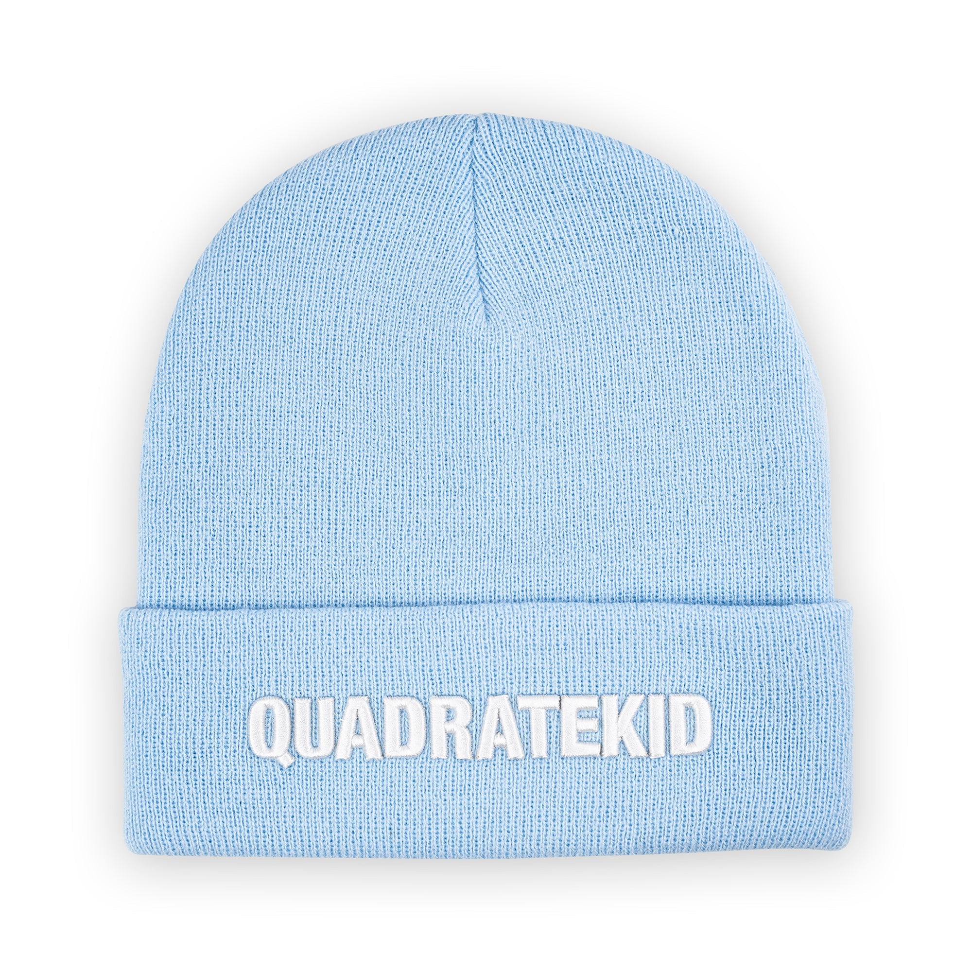 Mannheim Quadratekid Beanie Bestickt, Headwear, Rib Beanie, Strickmütze