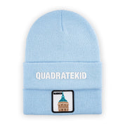 Mannheim Quadratekid Beanie Bestickt, Headwear, Rib Beanie, Strickmütze