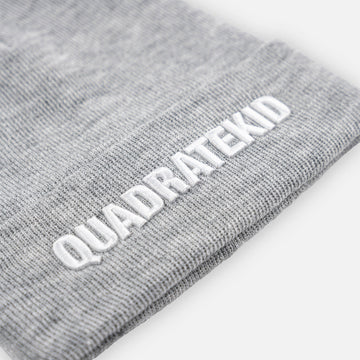 MANNHEIM QUADRATEKID Beanie bestickt, Headwear, Rib Beanie, Strickmütze