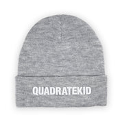 Mannheim Quadratekid Beanie Bestickt, Headwear, Rib Beanie, Strickmütze