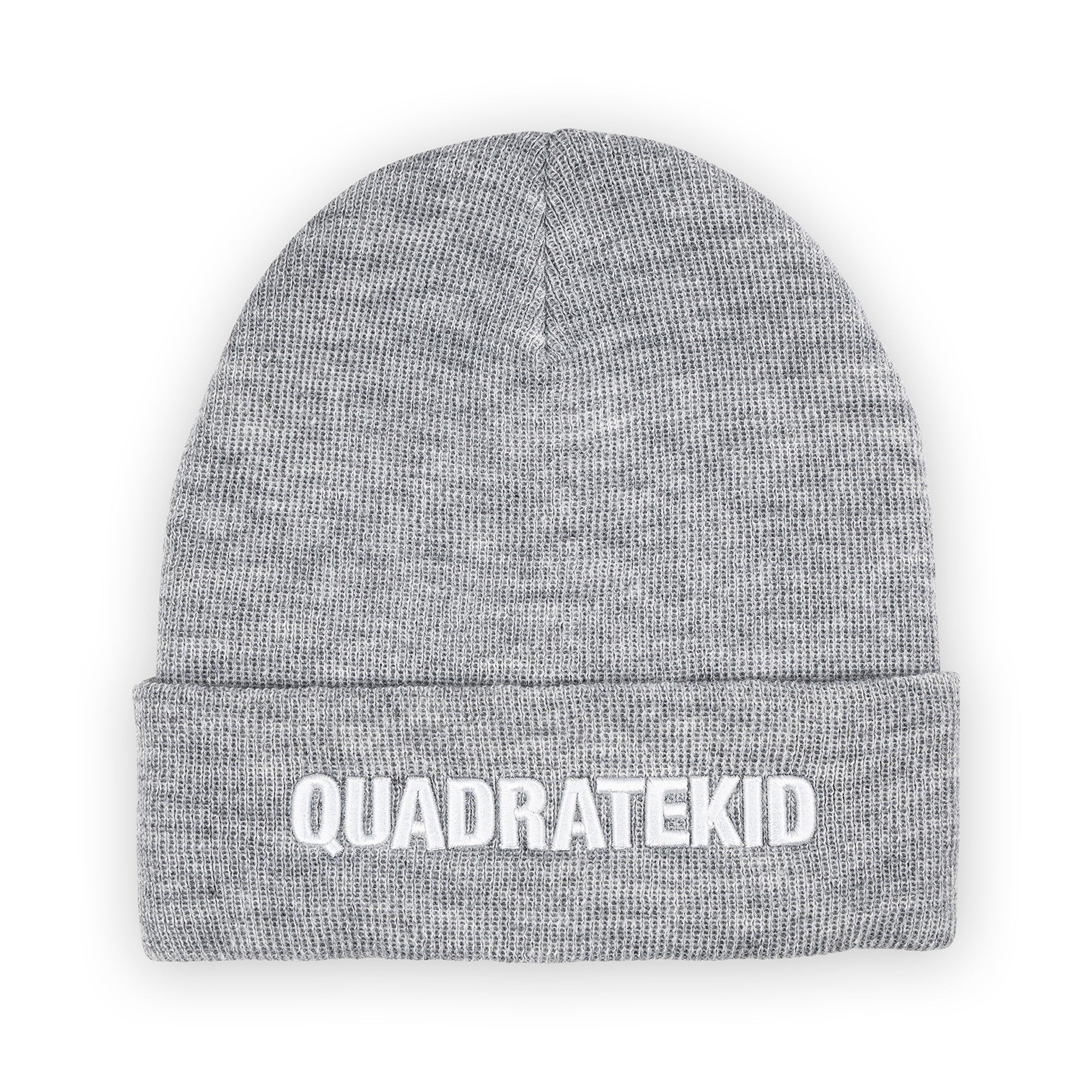 Mannheim Quadratekid Beanie Bestickt, Headwear, Rib Beanie, Strickmütze