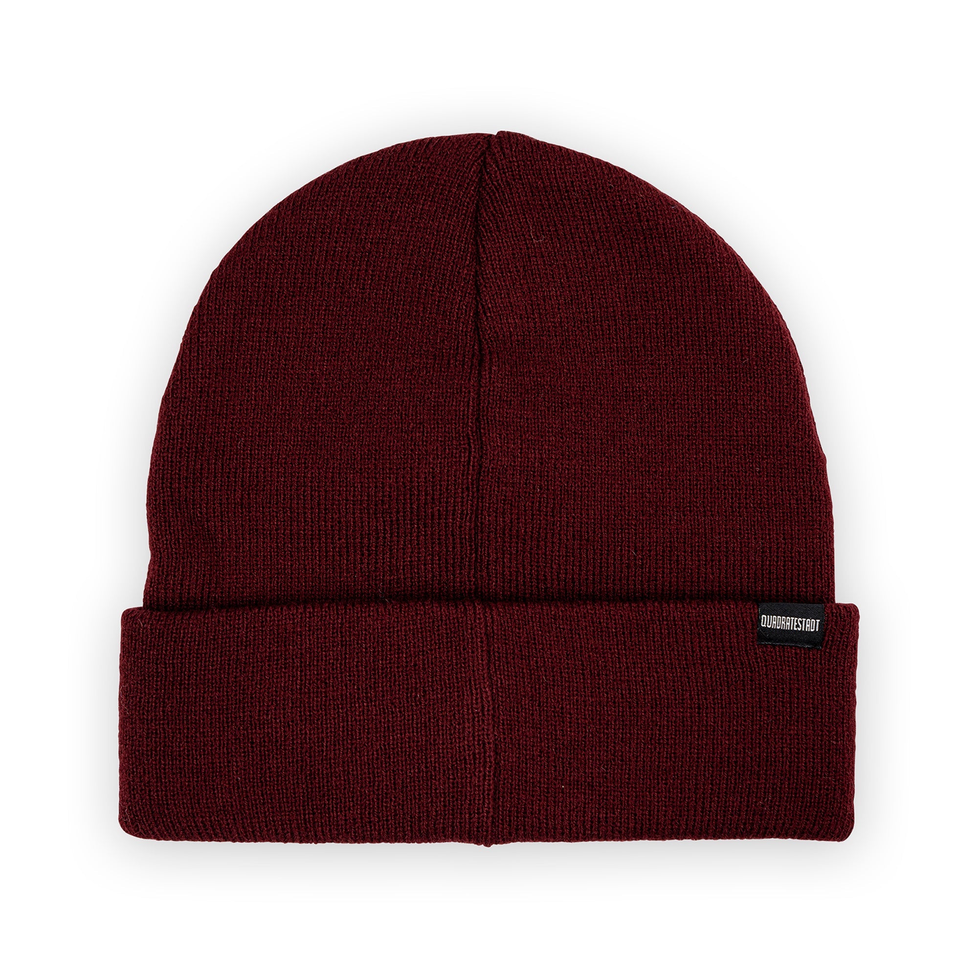 Mannheim Quadratekid Beanie Bestickt, Headwear, Rib Beanie, Strickmütze