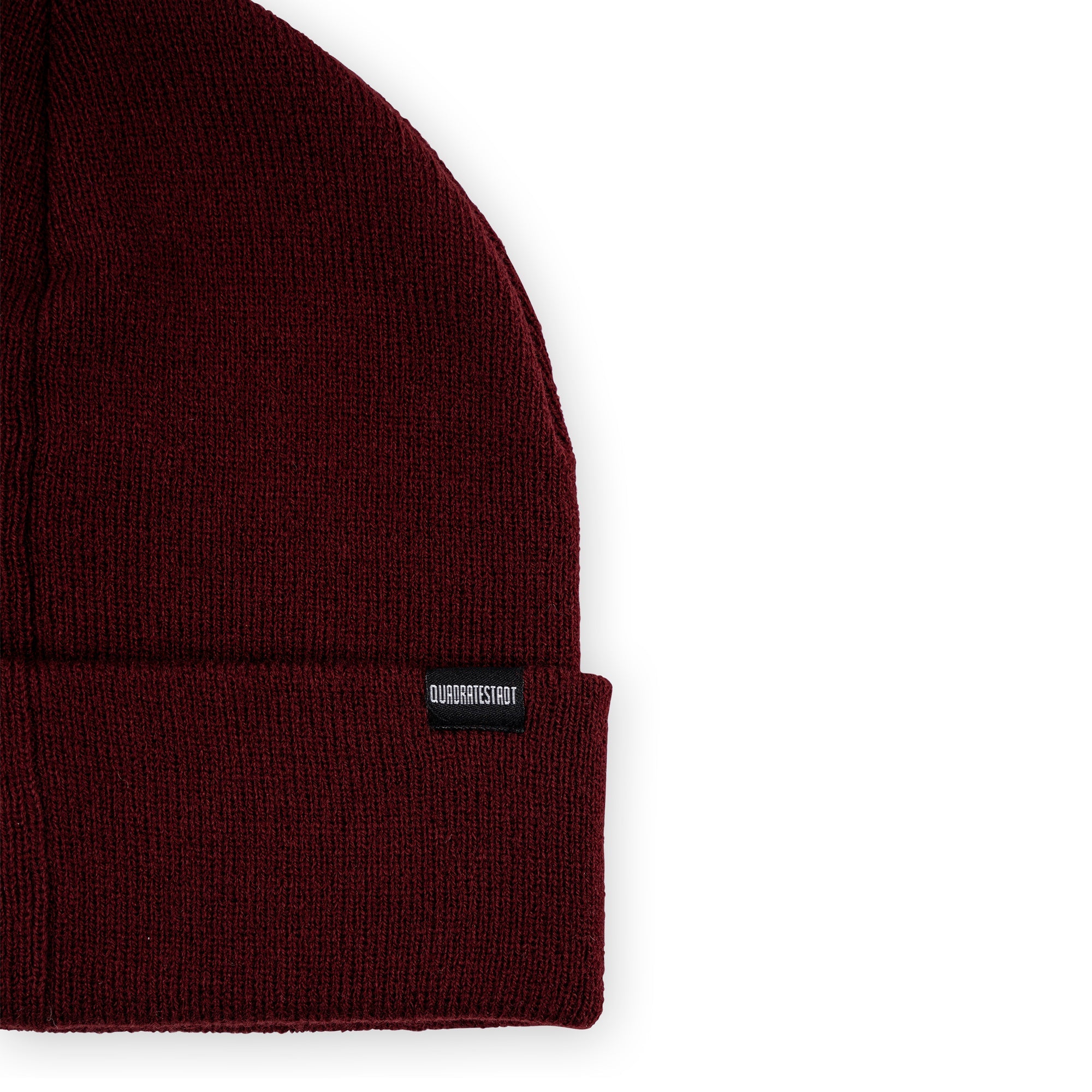 Mannheim Quadratekid Beanie Bestickt, Headwear, Rib Beanie, Strickmütze