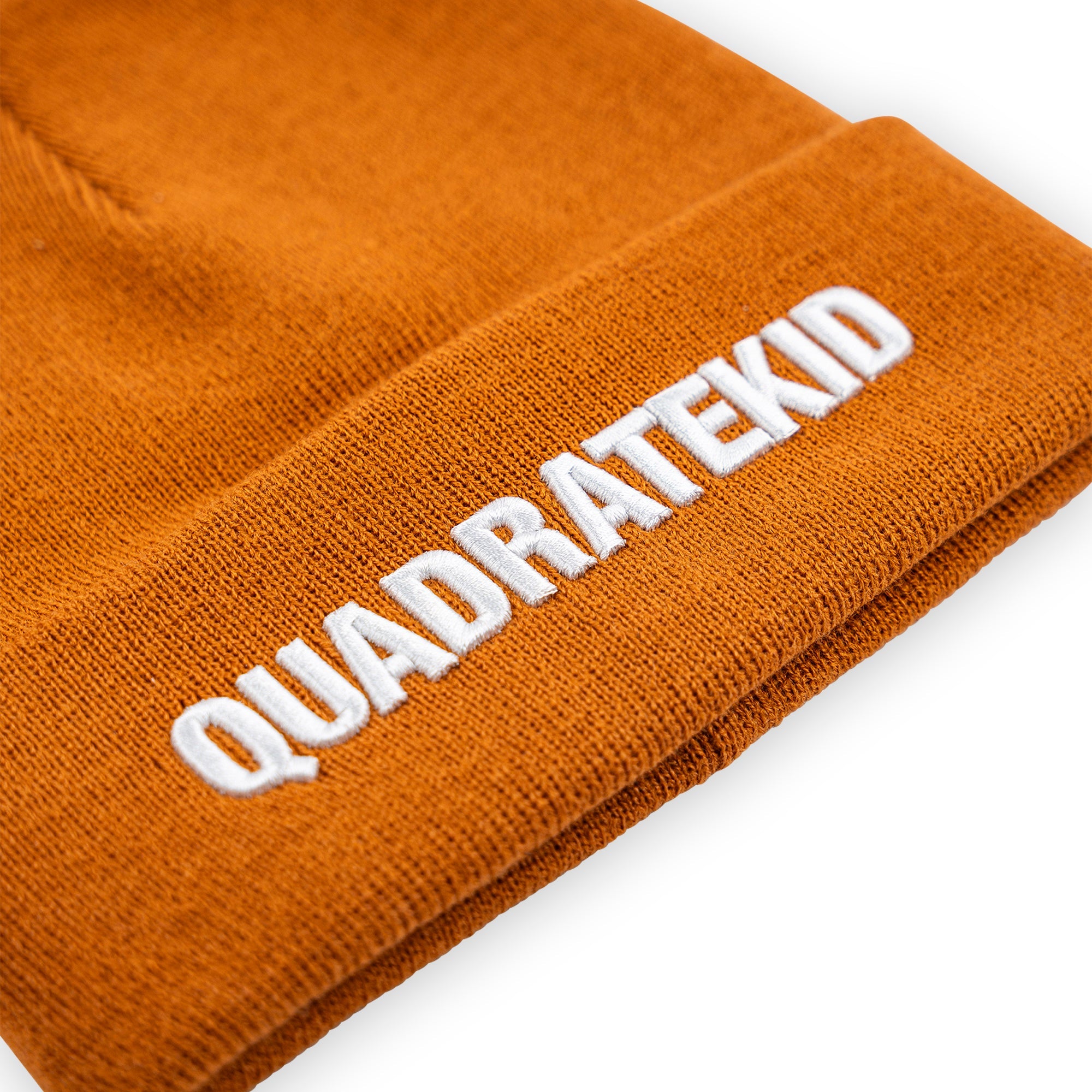 Mannheim Quadratekid Beanie Bestickt, Headwear, Rib Beanie, Strickmütze