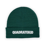Mannheim Quadratekid Beanie Bestickt, Headwear, Rib Beanie, Strickmütze