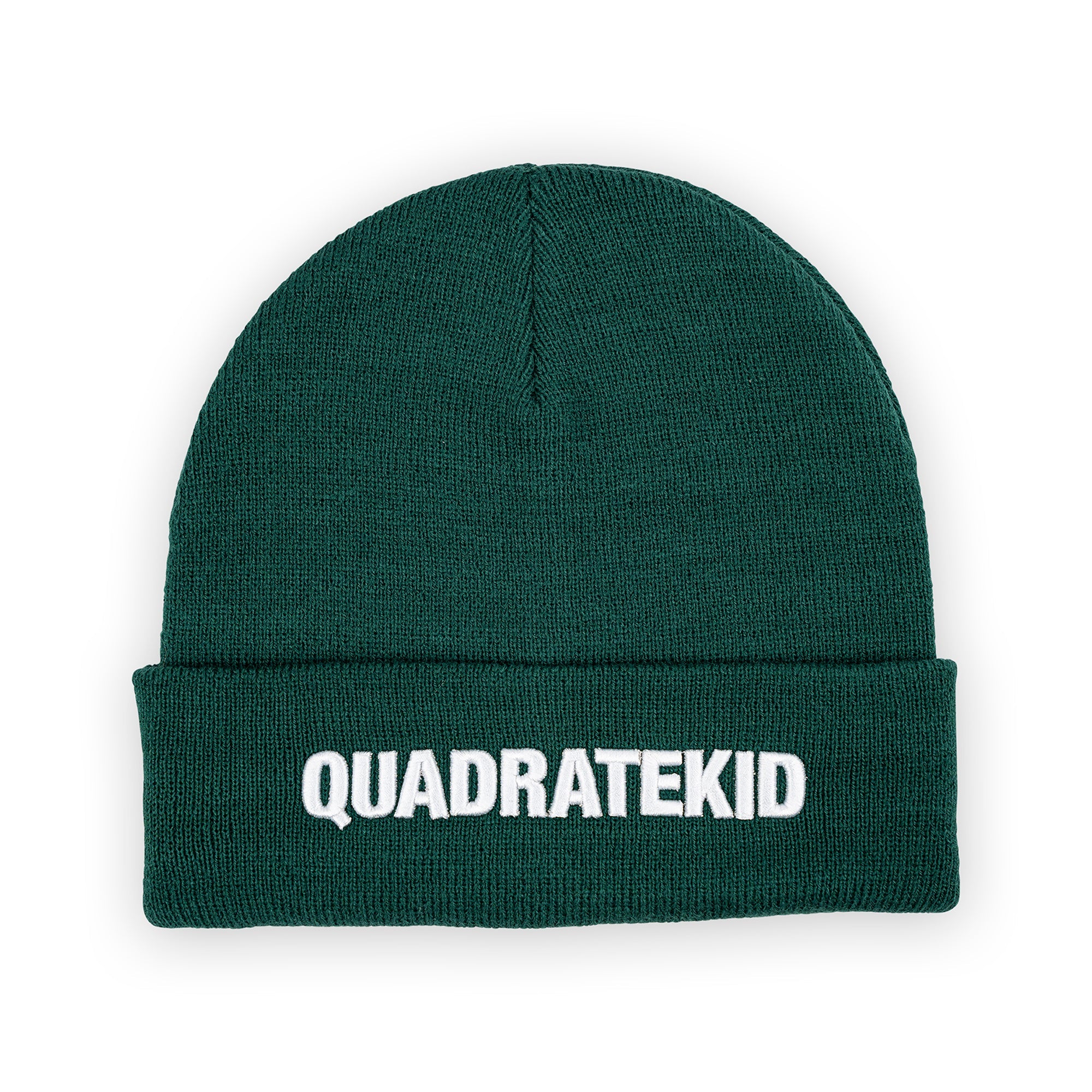 Mannheim Quadratekid Beanie Bestickt, Headwear, Rib Beanie, Strickmütze