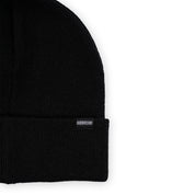 Mannheim Wasserturm Patch Beanie Bestickt, Headwear, Rib Beanie, Strickmütze