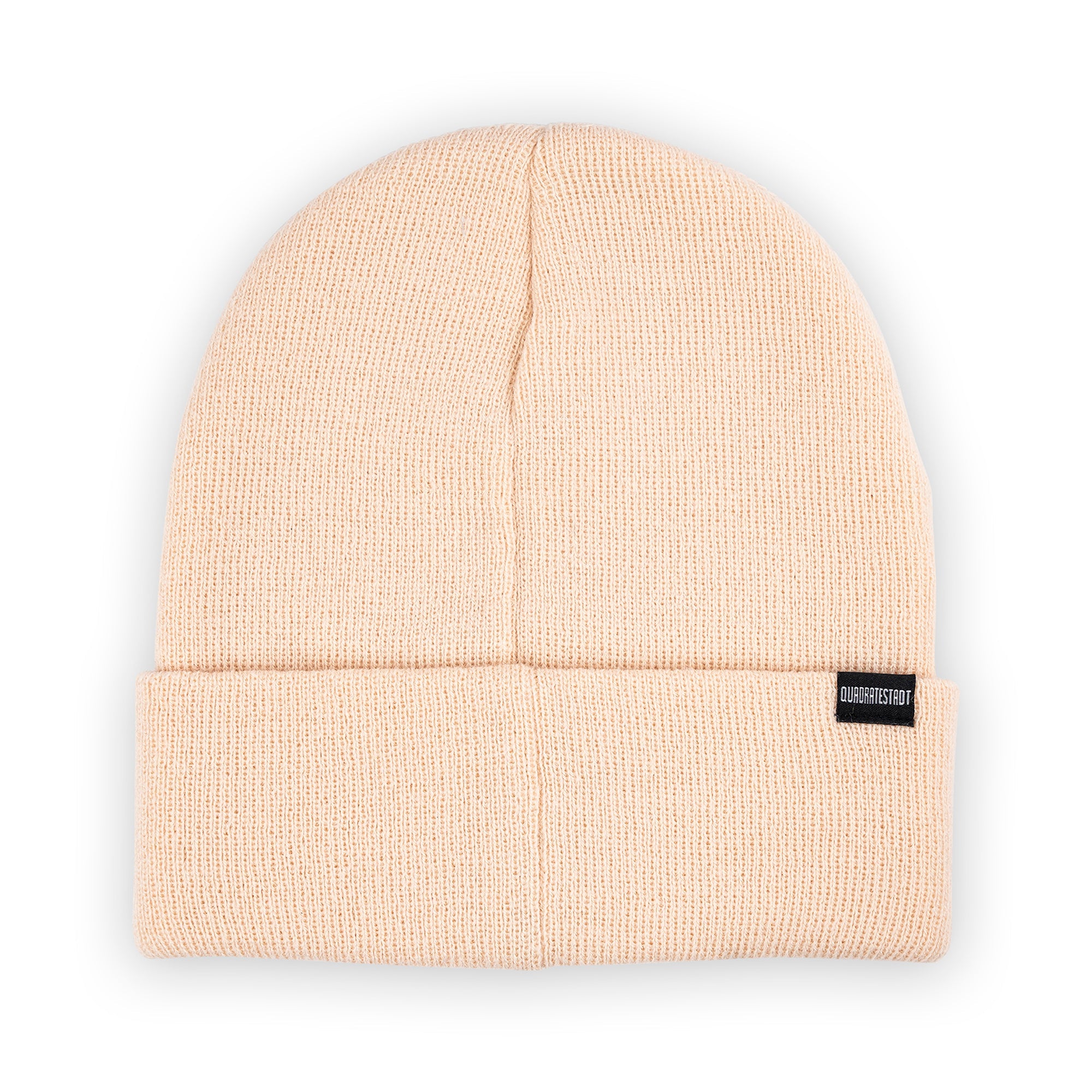 Mannheim Wasserturm Patch Beanie Bestickt, Headwear, Rib Beanie, Strickmütze