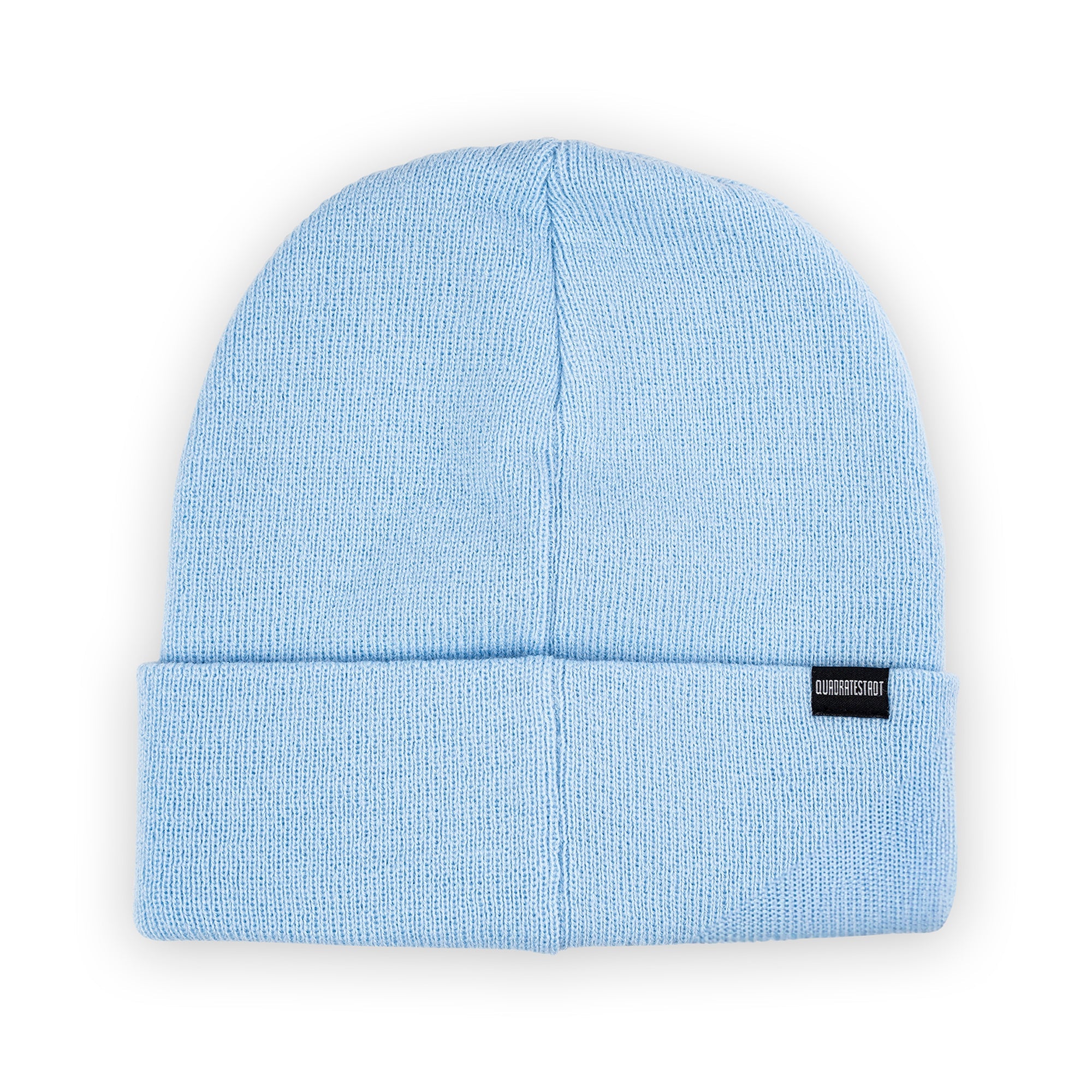 Mannheim Wasserturm Patch Beanie Bestickt, Headwear, Rib Beanie, Strickmütze