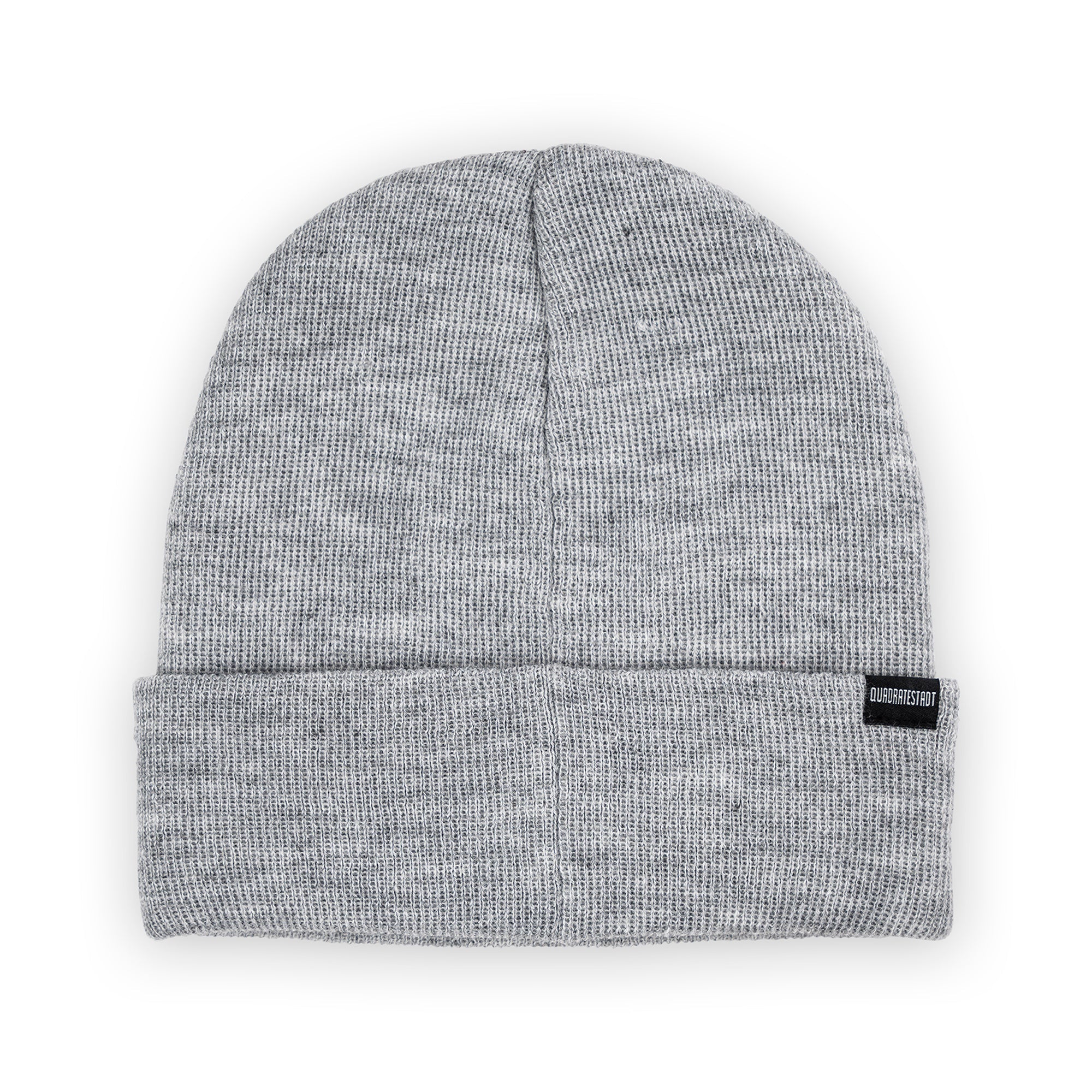 Mannheim Wasserturm Patch Beanie Bestickt, Headwear, Rib Beanie, Strickmütze