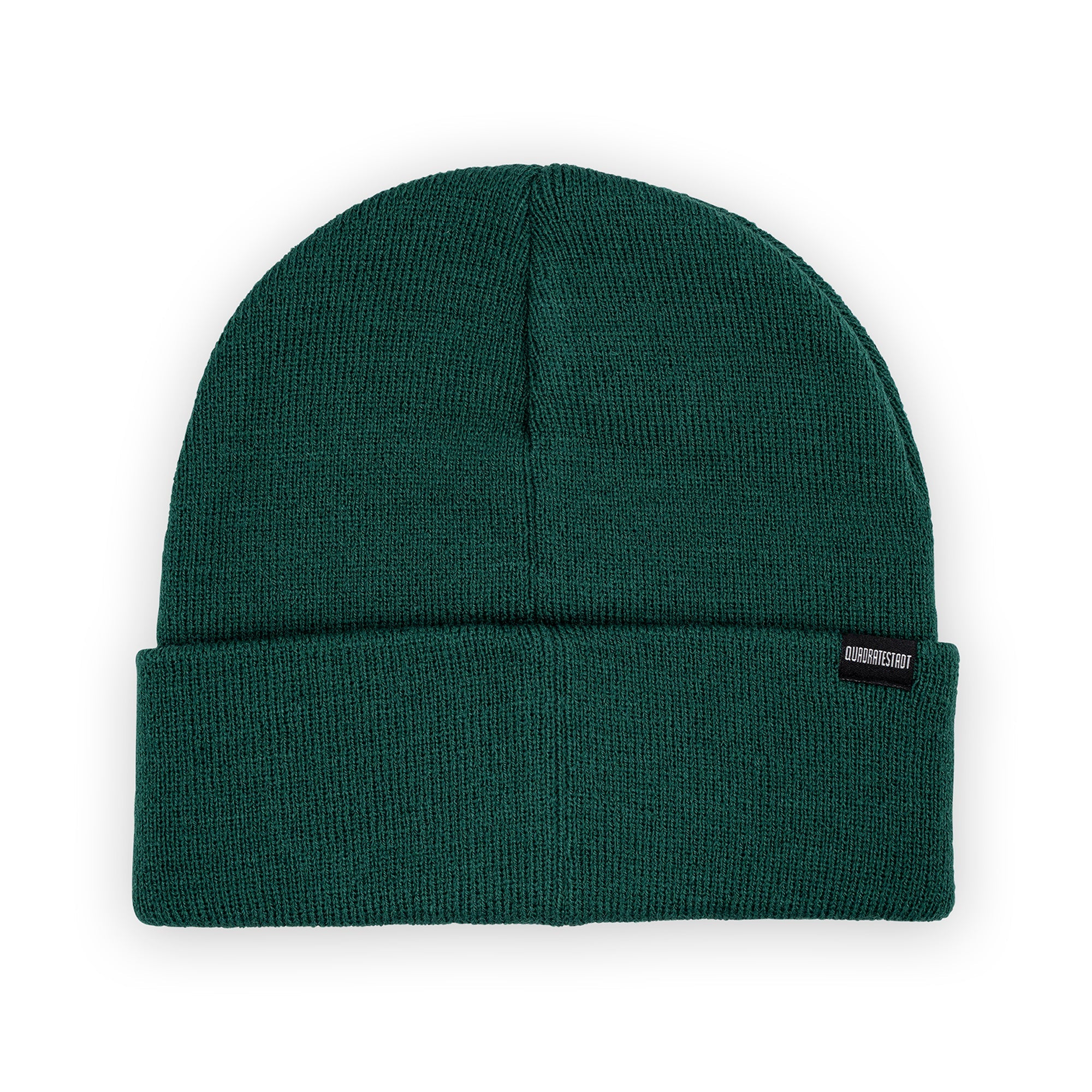 Mannheim Wasserturm Patch Beanie Bestickt, Headwear, Rib Beanie, Strickmütze