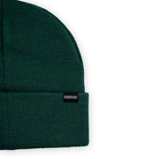 Mannheim Wasserturm Patch Beanie Bestickt, Headwear, Rib Beanie, Strickmütze