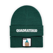 Mannheim Wasserturm Patch Beanie Bestickt, Headwear, Rib Beanie, Strickmütze