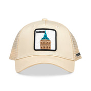 Mannheim Wasserturm Trucker Cap Mit Patch, Headwear, Kappe, Bestickt