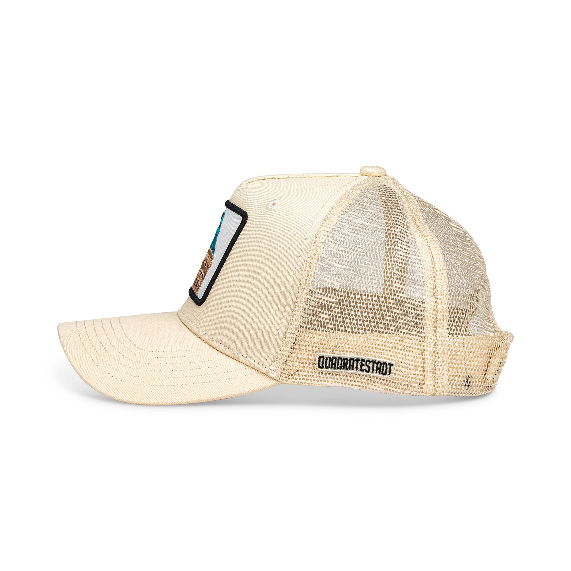 Mannheim Wasserturm Trucker Cap Mit Patch, Headwear, Kappe, Bestickt