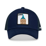 Mannheim Wasserturm Trucker Cap Mit Patch, Headwear, Kappe, Bestickt