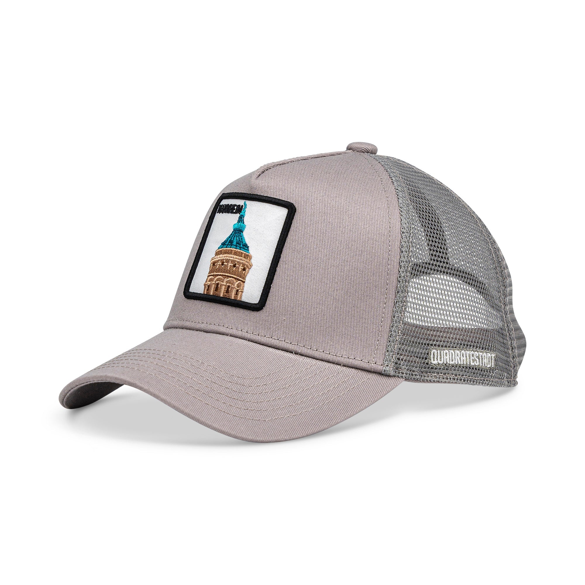 Mannheim Wasserturm Trucker Cap Mit Patch, Headwear, Kappe, Bestickt