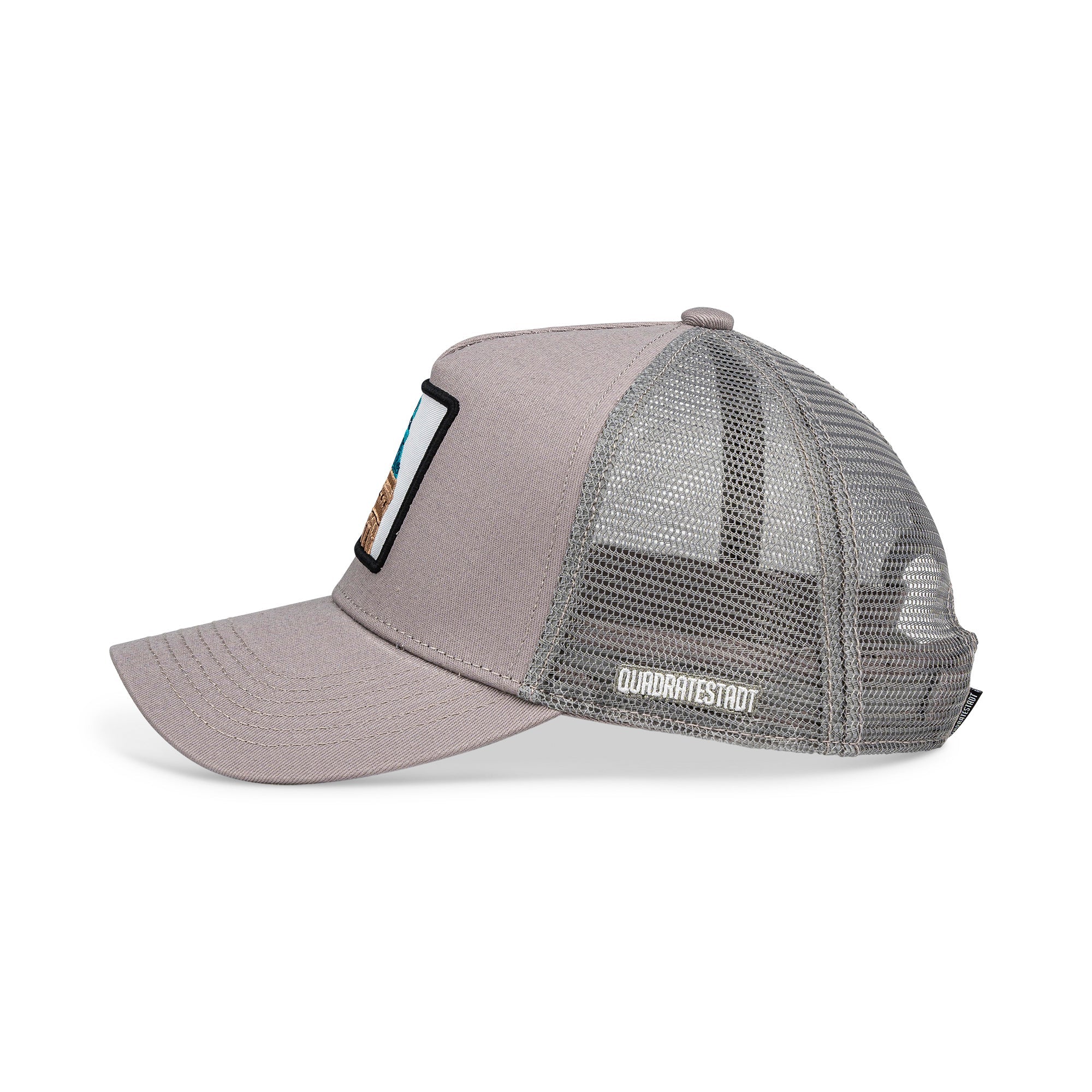 Mannheim Wasserturm Trucker Cap Mit Patch, Headwear, Kappe, Bestickt