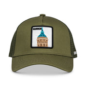 Mannheim Wasserturm Trucker Cap Mit Patch, Headwear, Kappe, Bestickt
