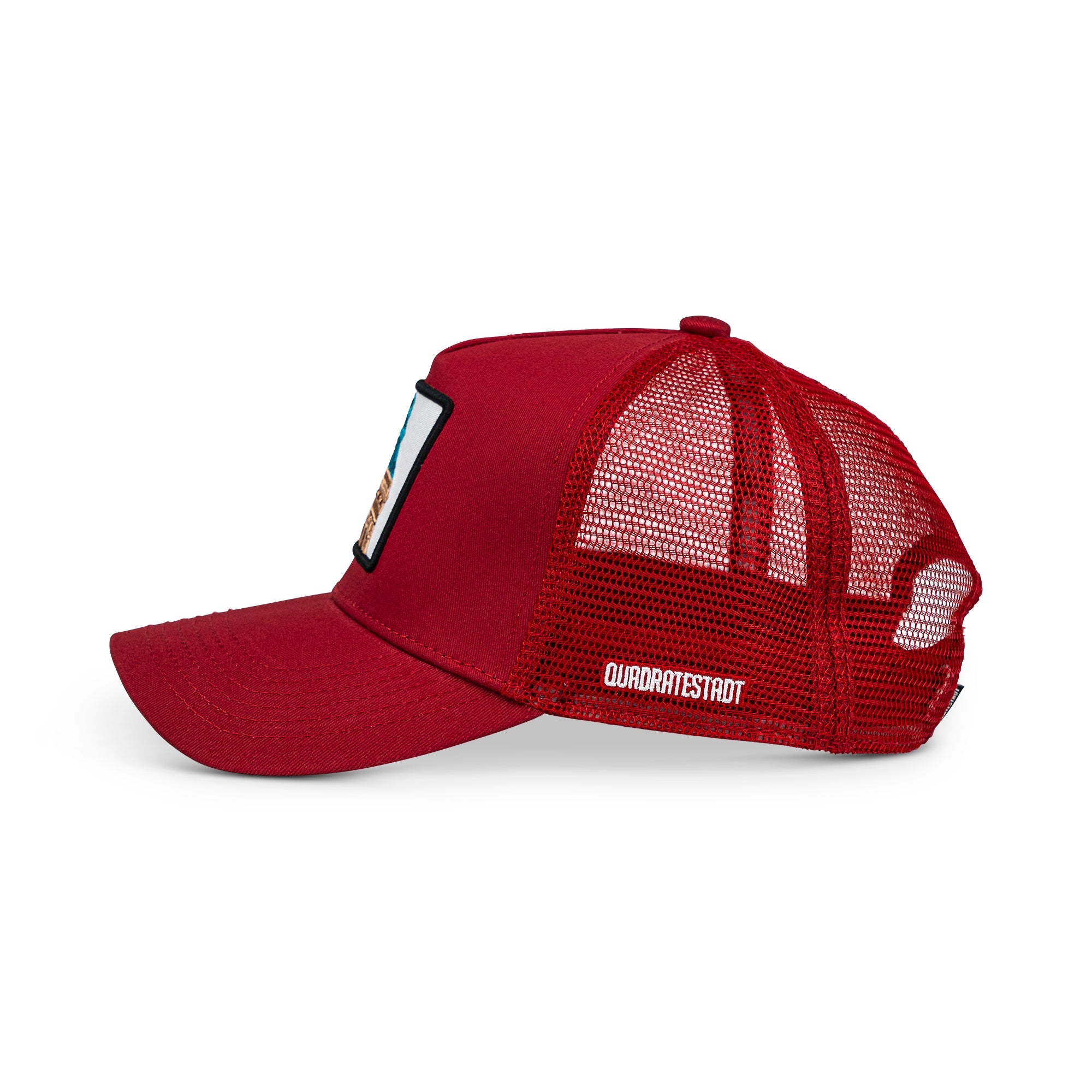 Mannheim Wasserturm Trucker Cap Mit Patch, Headwear, Kappe, Bestickt