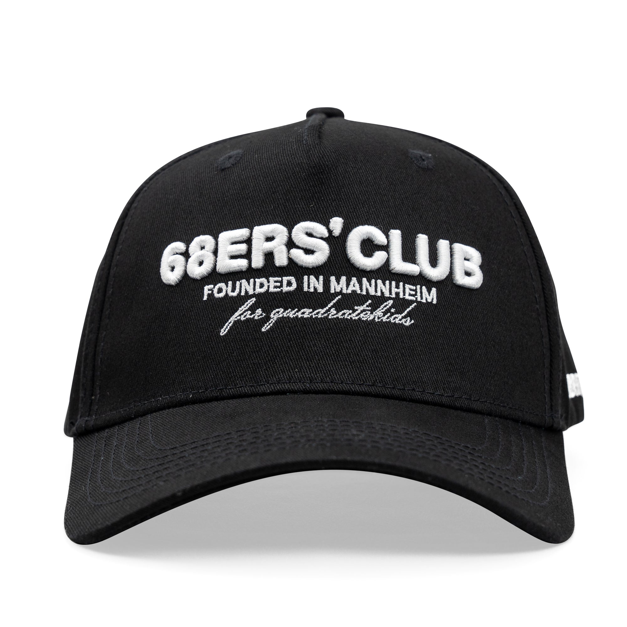 Mannheim 68er Club Baseball Cap, Bestickt, Headwear, Kappe