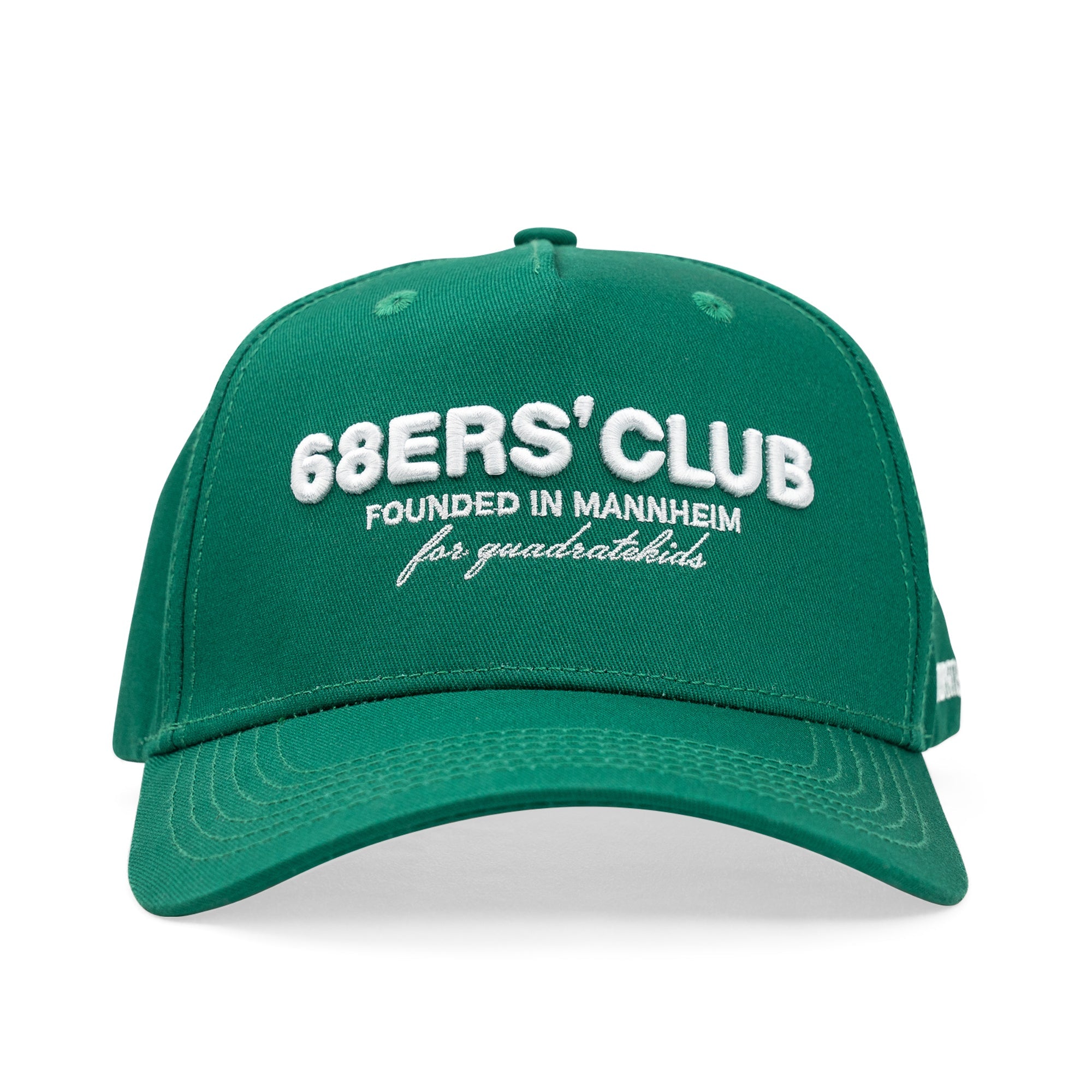 Mannheim 68er Club Baseball Cap, Bestickt, Headwear, Kappe