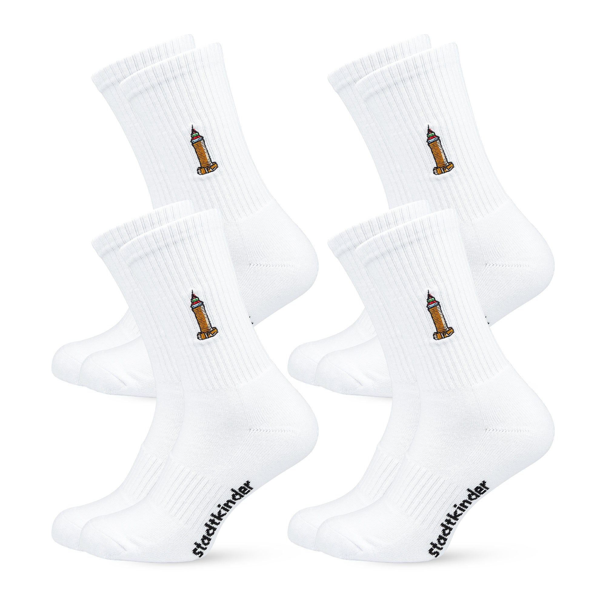 SINWELLTURM Socken, Nürnberg, Sportsocken, Tennissocken