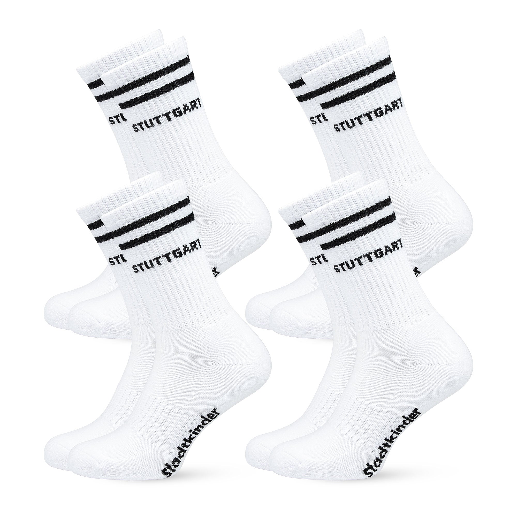 Stuttgart Sportsocken, weiß