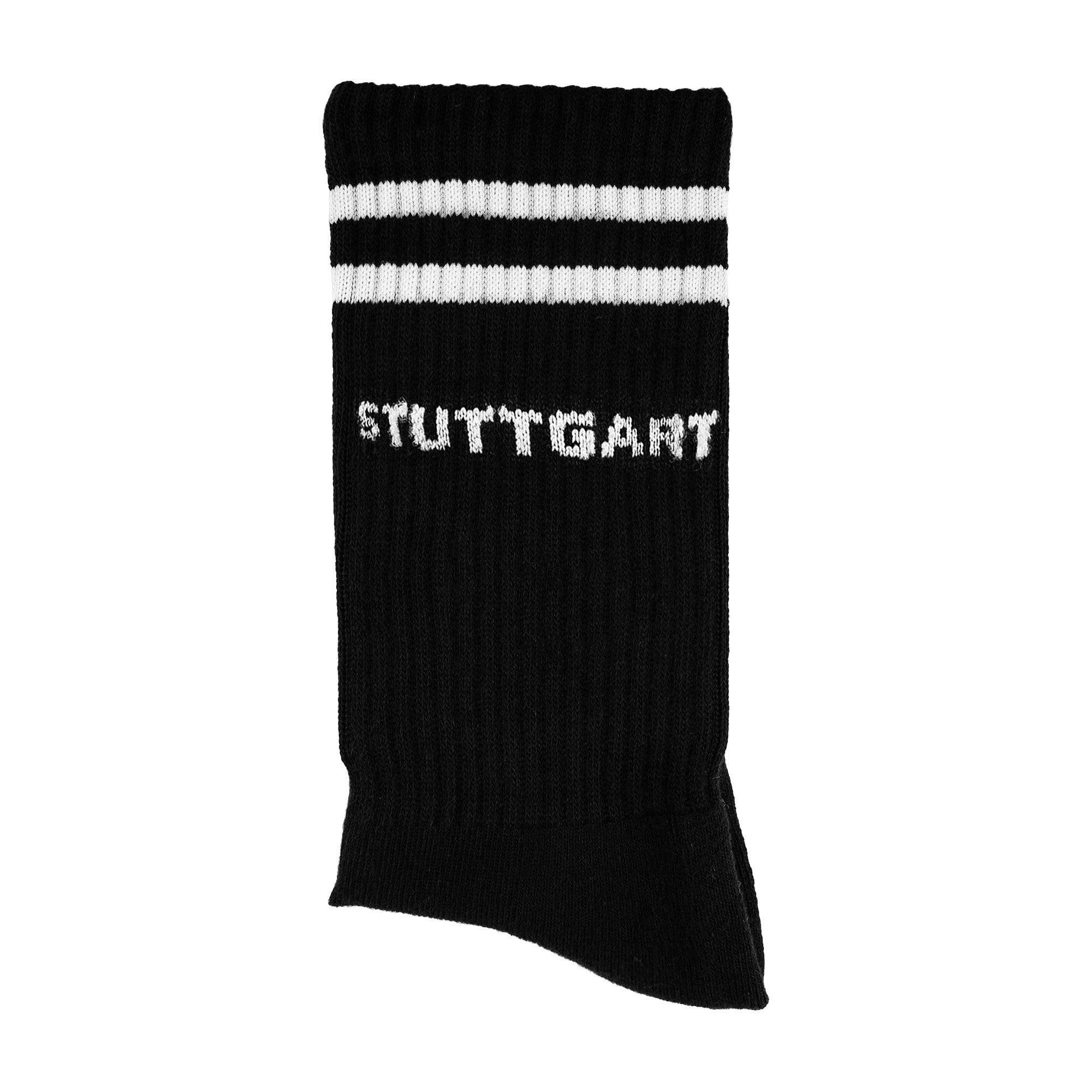 Stuttgart Sportsocken, schwarz