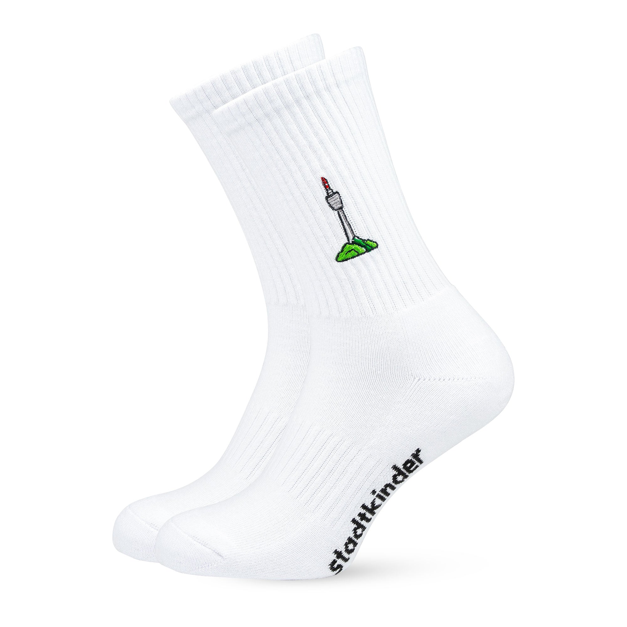 Stuttgart Sportsocken 4er-Set Mix, Fernsehturm, 0711 & Stuttgart