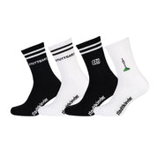 Stuttgart Sportsocken 4er-Set Mix, Fernsehturm, 0711 & Stuttgart