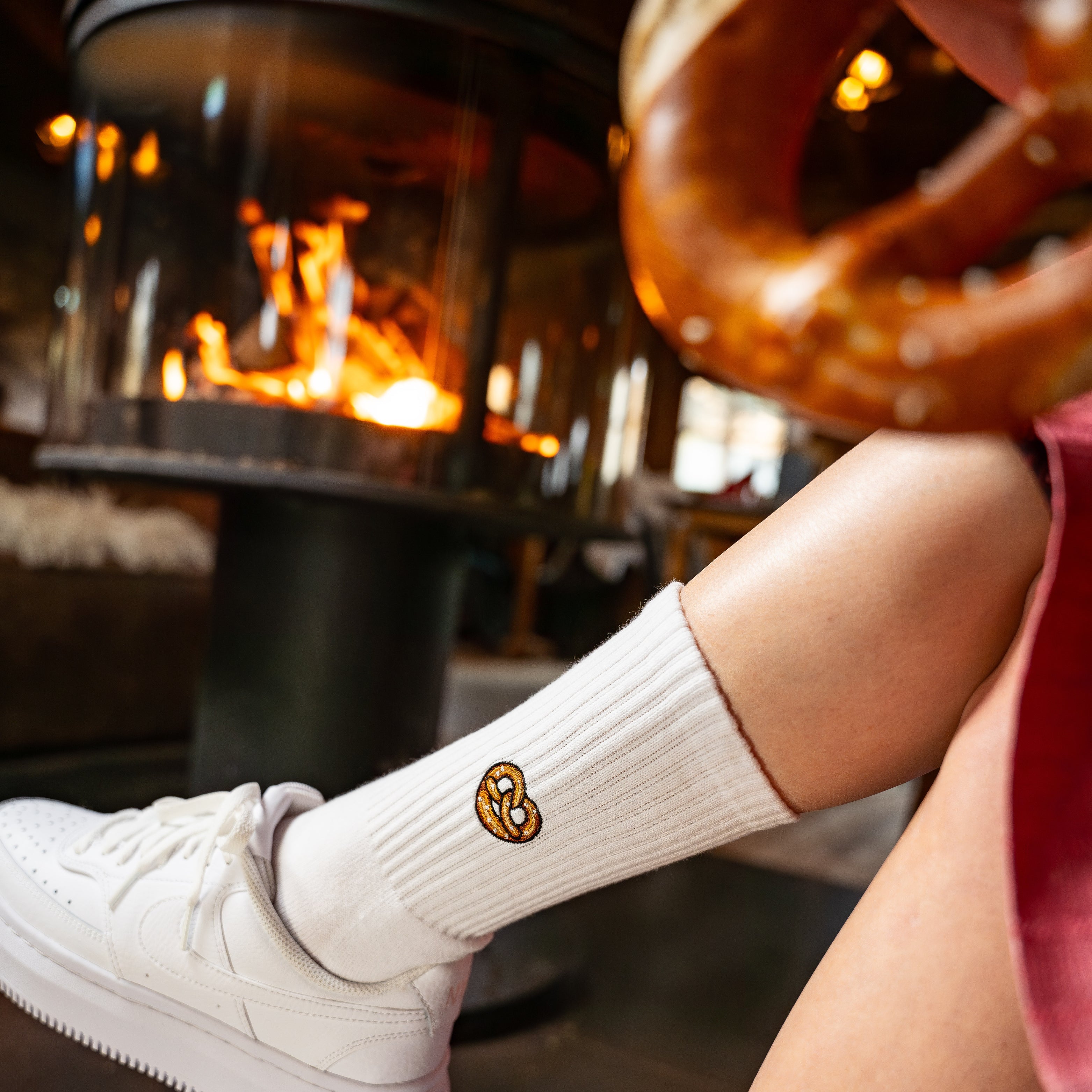 Brezel Sportsocken