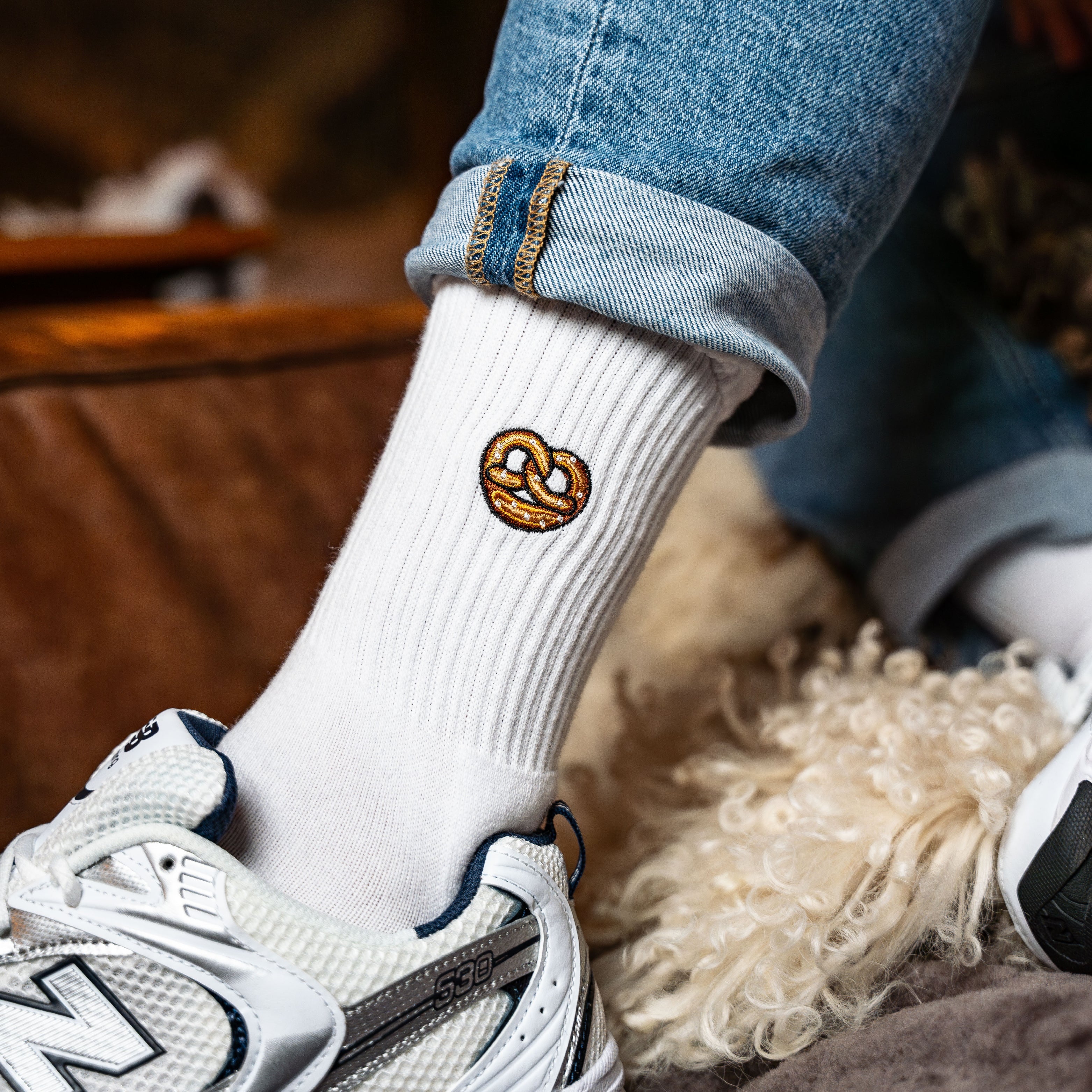 Brezel Sportsocken