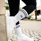 0711 Socken weiß, Stuttgart, Sportsocken, Tennissocken