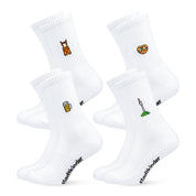 Wasen Lederhose Mix Sportsocken, 4er Set, Stuttgart