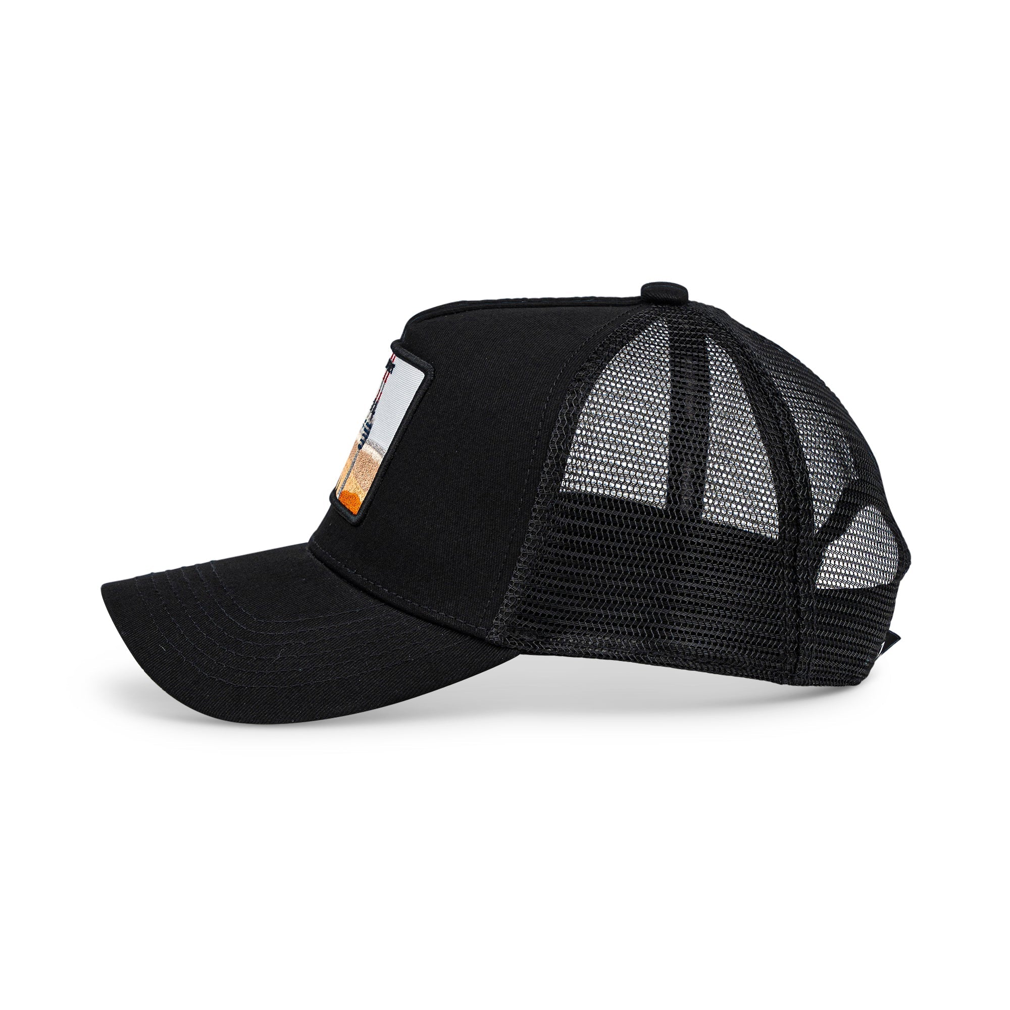 Stuttgart Fernsehturm Trucker Cap Mit Patch, Headwear, Kappe, Bestickt