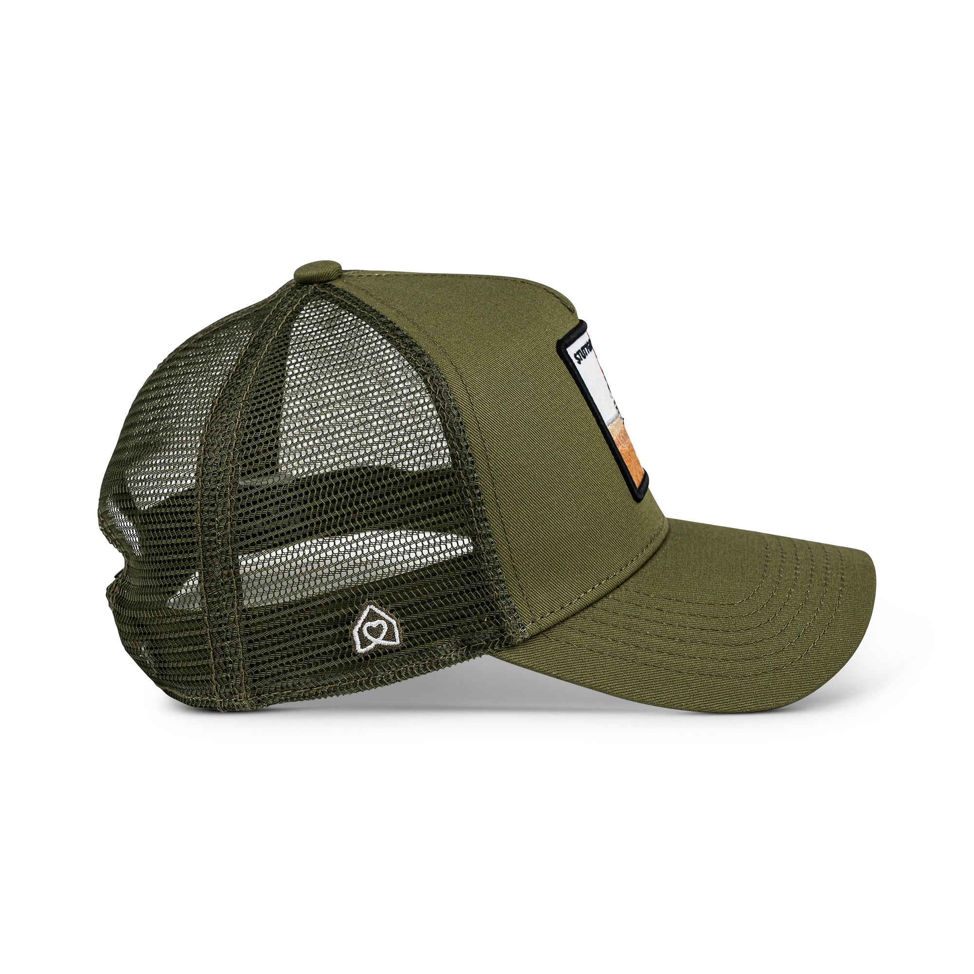 Stuttgart Fernsehturm Trucker Cap Mit Patch, Headwear, Kappe, Bestickt