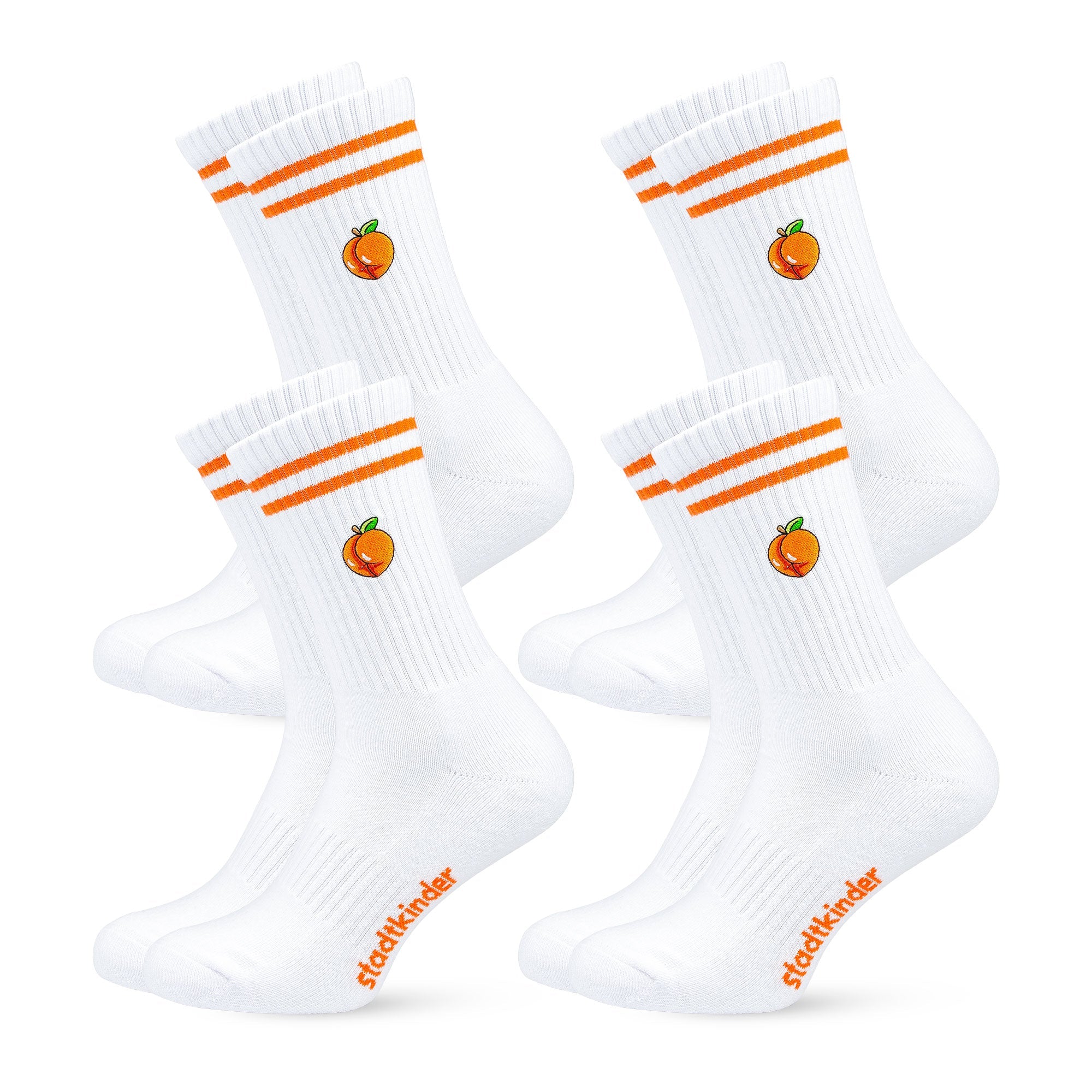 PEACH Socken, Sportsocken, Tennissocken