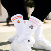KURZHANTEL Socken rosa, Sportsocken, Tennissocken